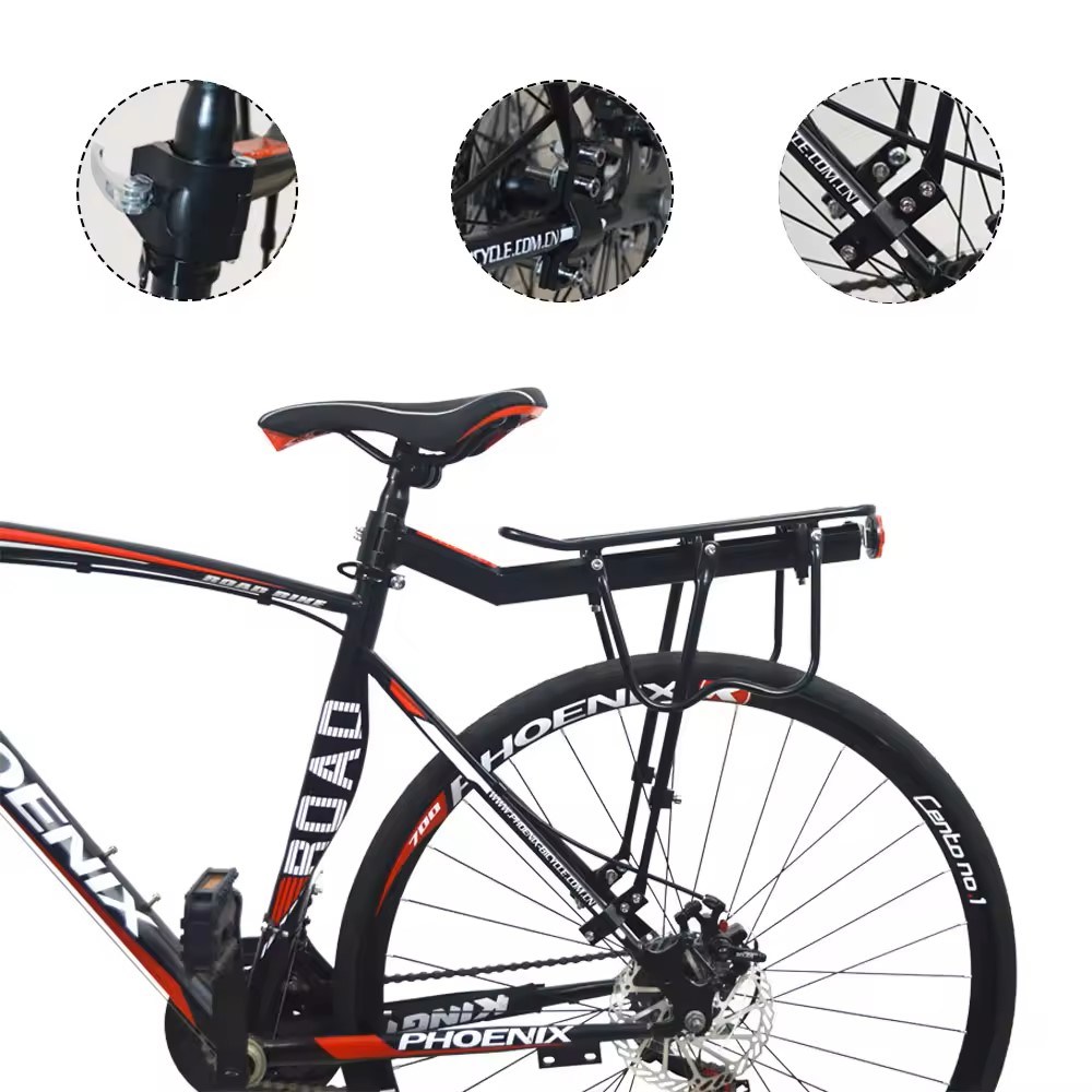 Quick Disassembly Bicycle Rack Aluminum Alloy Mountain Bike Back Seat