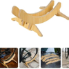 Bicycle Parking Rack Indoor Bike Storage Parking Stand Stable Solid Wood Practical Parking Rack for Most Bicycles