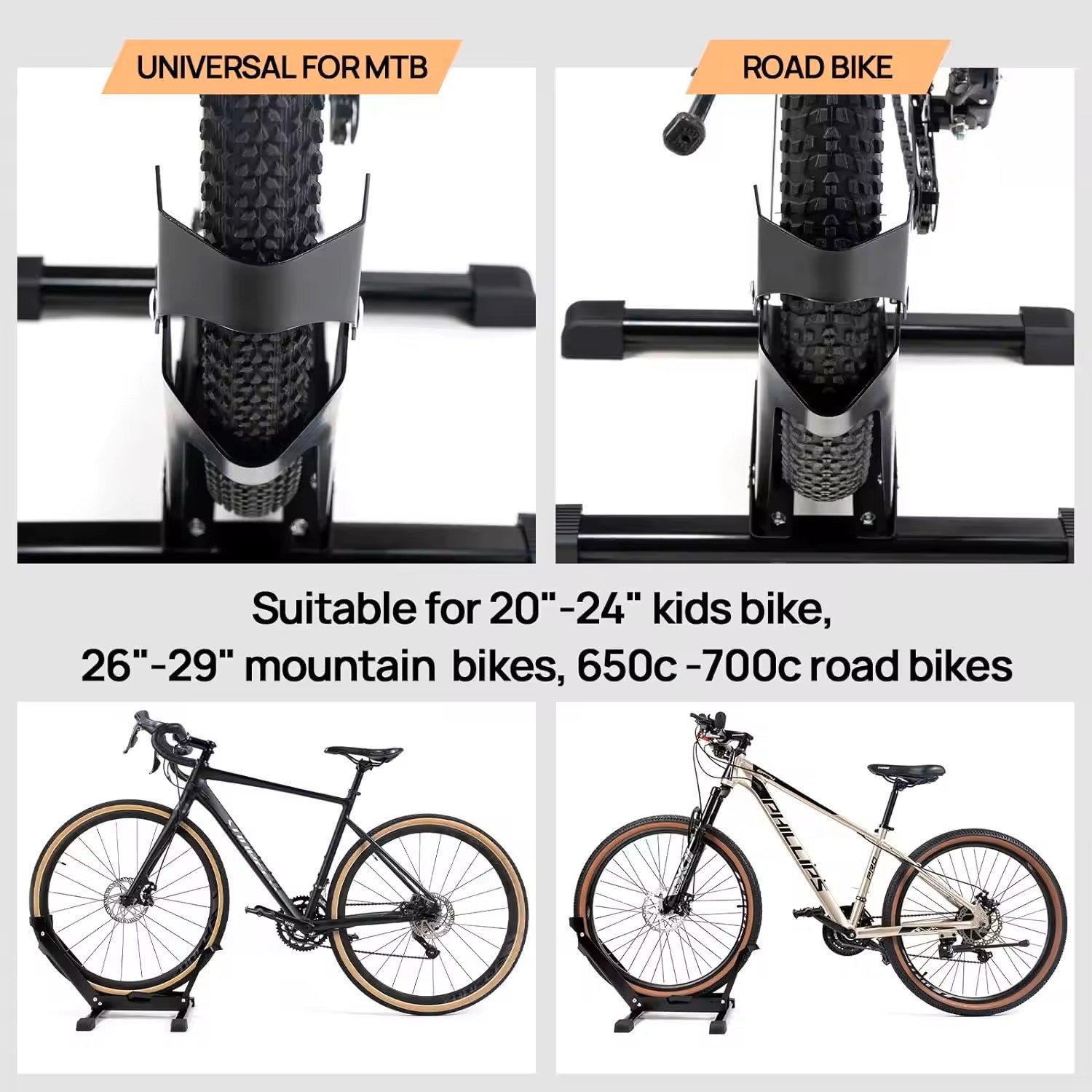 Design Foldable Bicycle Stand Bicycle Floor Parking Rack