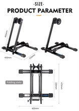 Hot Sale Insert Parking Rack Portable Fouble Pole Mountain Support Display Rack Bicycle Parking Stand Standing Bike