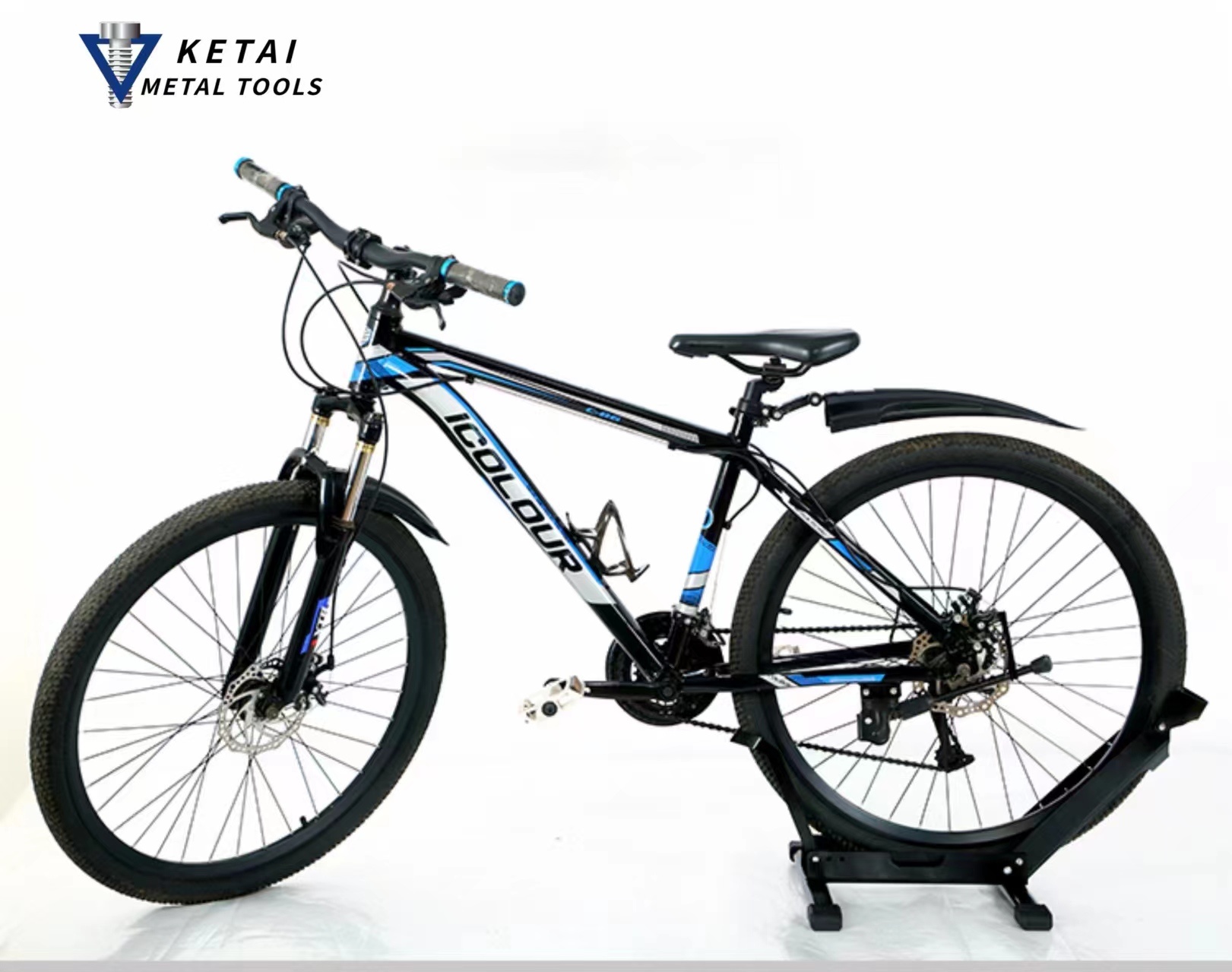 Robust and Portable Bicycle Floor Rack