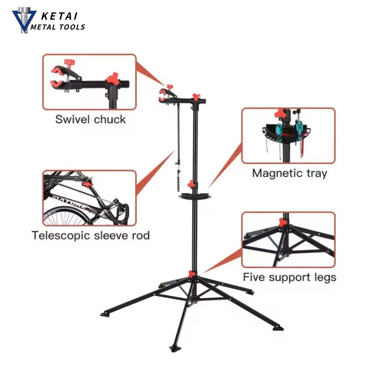 Bike Cargo Rack Universal Adjustable Bicycle Rear Luggage Touring Carrier Racks Quick Release