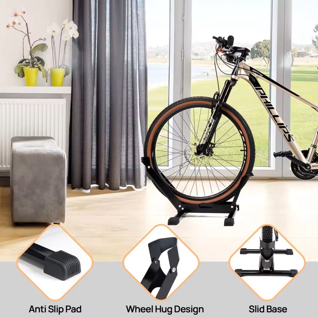 Robust and Portable Bicycle Floor Rack