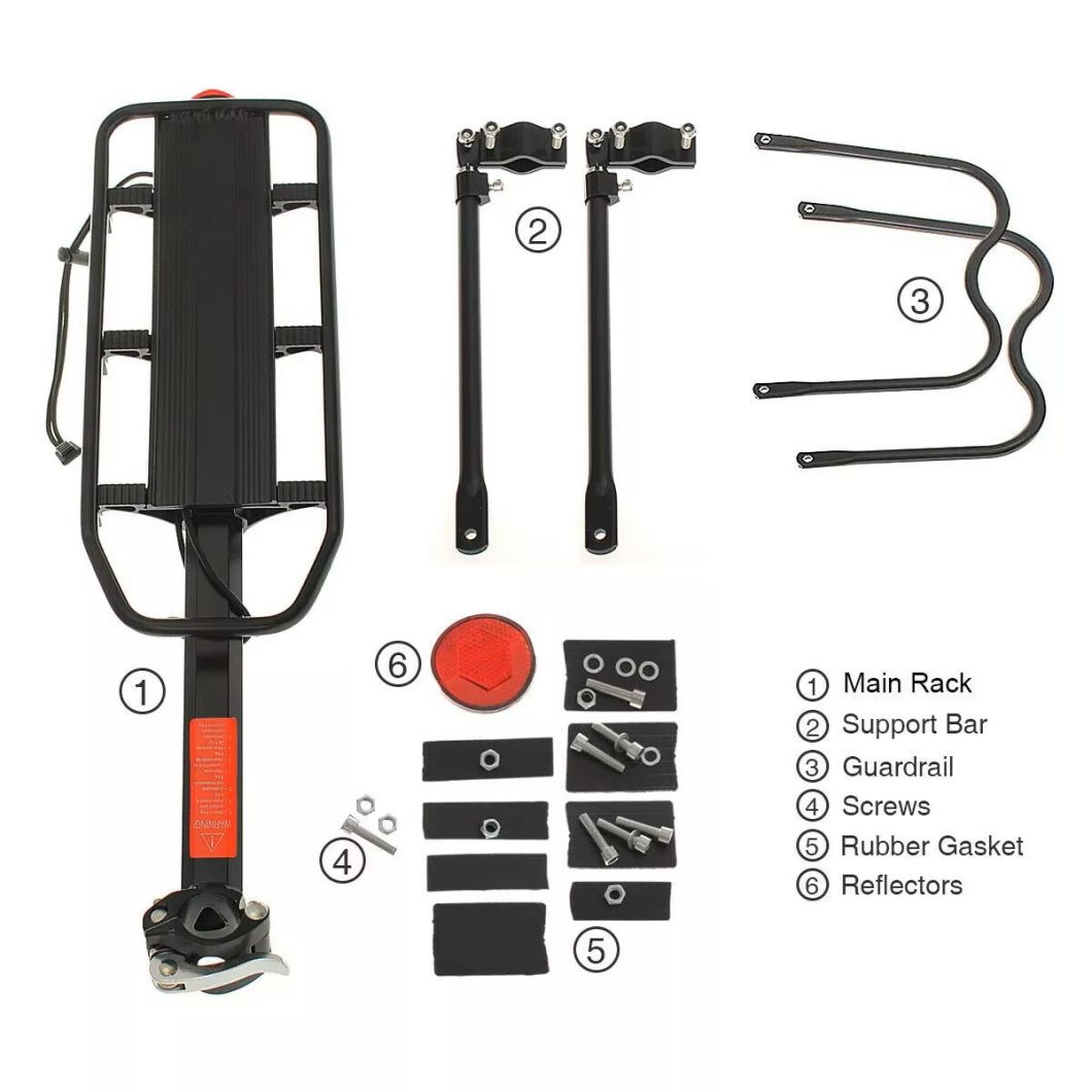 Bike Back Seat 22"-27" Road/Mountain Standard Bike