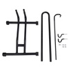 Bike Bicycle Floor Type Parking Rack Stand L Shape Garage Storage Bicycle Parking Rack Bike Work Stands