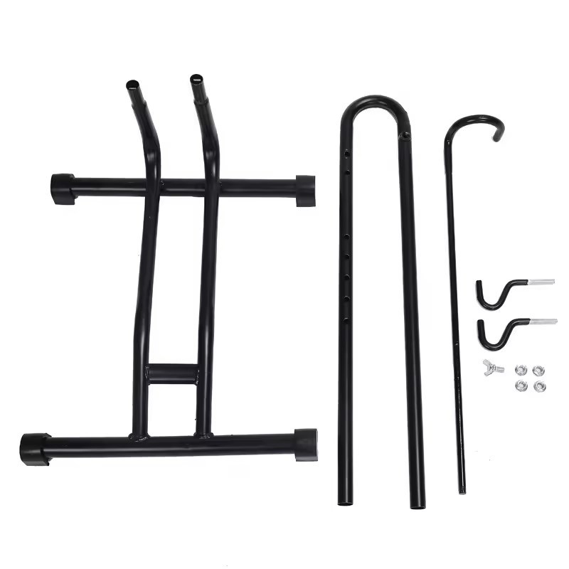 Bike Bicycle Floor Type Parking Rack Stand L Shape Garage Storage Bicycle Parking Rack Bike Work Stands