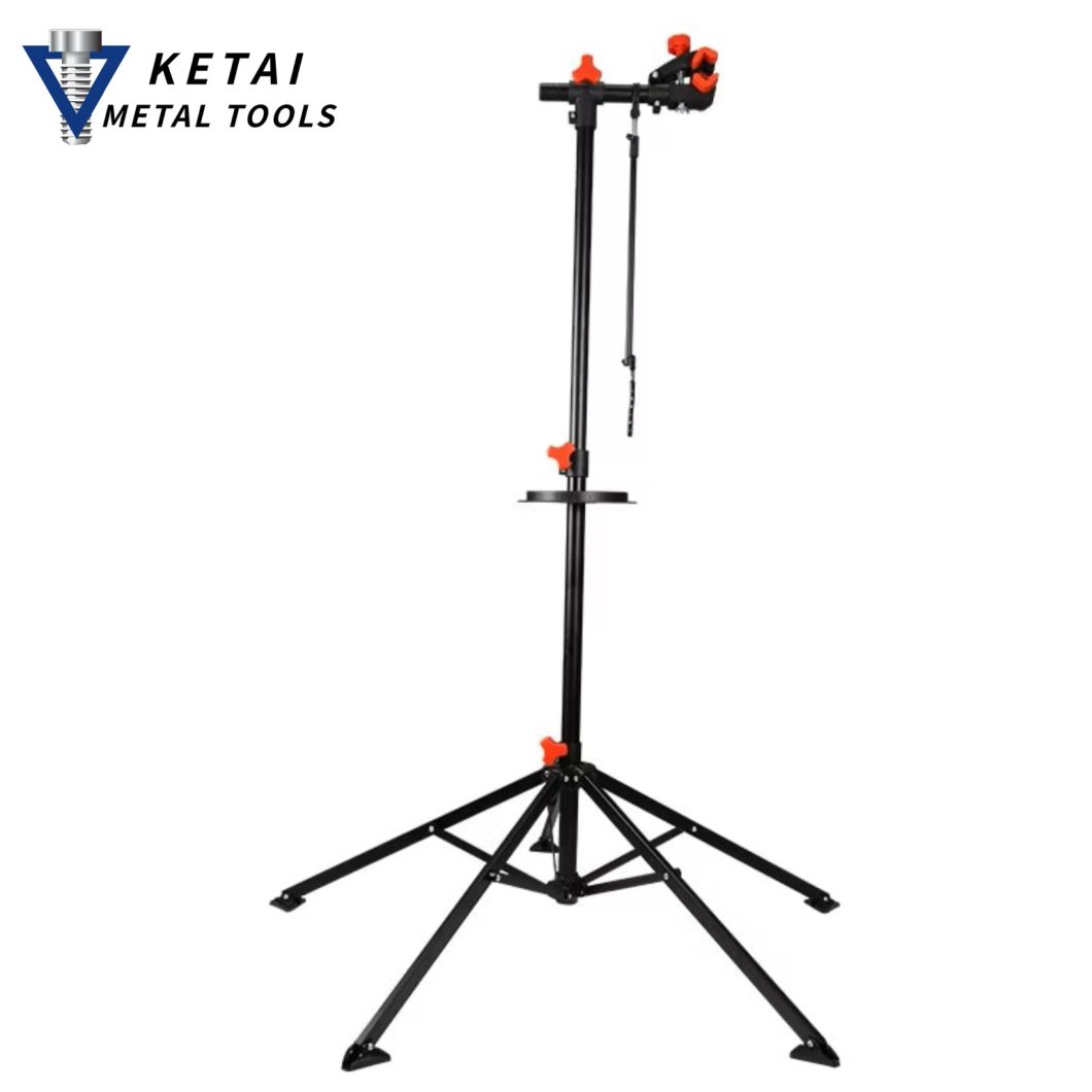 Professional Adjustable Fold Aluminium Bicycle Repair Rack Bike Repair Stand for Road Bike