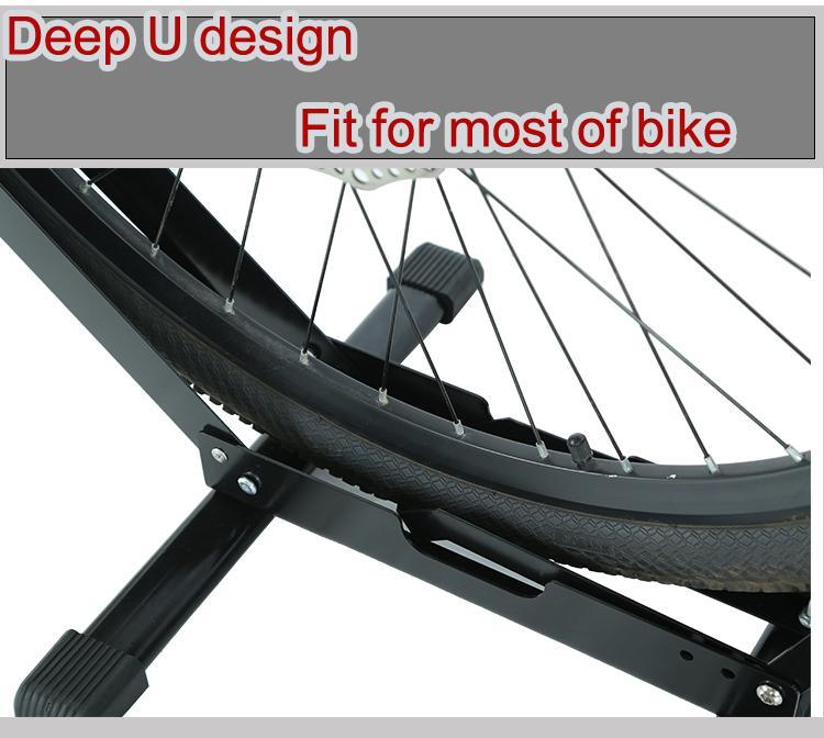 Robust and Portable Bicycle Floor Rack