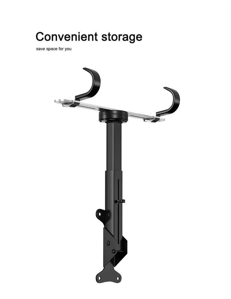 Small Body Integral Type Wall Mounted Mountain Bike Rack