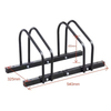 2 Bike Portable Outdoor Floor Steel Bicycle Parking Storage Stands 2 Places Bike Racks Garage 3 Places Bike Parking